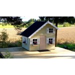 Casuta de Joaca Tom Palmako PlayHouse 5,1 m2 - Casa etajata pe 2 nivele pentru copii